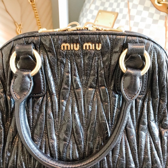 Miu Miu Black Maltese Lux 2-way - Picture 2 of 8